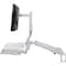 Ergotron SV Sit Stand Combo Arm Pan Wht 45-583-216 - alternate 5