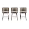 Manhattan Comfort Evalyn Counter Stool  in Dove - Set of 3 3-CS021-DO - alternate 9