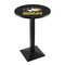 Holland Bar Stool Co 36" Blk Wrinkle Michigan Tech Pub Table, 36" dia. Top L217B3636MITech - alternate 1