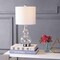 Jonathan Y Anya 20.5" Mini Glass LED Table Lamp, Clear JYL1028E - alternate 9