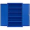Sandusky Shelf Cabinet, 72 in H, 46 in W, 24 in D, Recessed, Three-Point Locking, 4 Shelves EA4R462472-06 - alternate 7