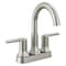 Delta Trinsic: Two Handle Centerset Bathroom Faucet 2559-SSMPU-DST - alternate 5