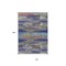 Homeroots 10' X 14' Lavender Pink And Blue Abstract Washable Indoor Outdoor Area Rug 612526 - alternate 9