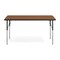 Flash Furniture Wren 60 in x 24 in Adjustable Height Activity Table, Thermal Laminate Top, Standard Legs, Oak XU-A2460-REC-OAK-T-A-GG - alternate 10