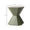 Leisuremod Azure 17 in Modern Round Fiberstone Side Table, Weather-Resistant, Fully Assembled AST17OG - alternate 10