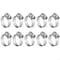 Grizzly Supply Mini Hose Clamp, SAE 4, 304 Stainless Steel, 1/4 to 5/8 in Clamping Dia, 10PK #4MS HC - alternate 1