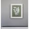 Homeroots Moss Green and White Botanical Flowers 3 Wall Art 395534 - alternate 2