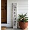 Homeroots 60in Whitewash And Black Solid Wood Welcome Porch Sign 384916 - alternate 5