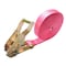 Tie 4 Safe Endless 1'' x 10ft Ratchet Tie Down Strap. WLL: 833 LBS Pink RT10-1510E-PK-C-1 - alternate 1