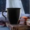 Smarty Had A Party 8 oz. Black Square Plastic Coffee Mugs, 192PK 6934B-CASE - alternate 8