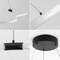 Jonathan Y Nuvola 31.5" Contemporary Minimalist Metal/Acrylic Adjustable Dimmable Cloud Integrated LED Chandeli JYL7143B - alternate 14