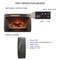 Edendirect 60-in W Gray Wall mount LED Wall-mount Electric Fireplace with Remote Control Included ZR-W1769S00003 - alternate 9