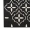 Homeroots 6' X 9' Black And Ivory Geometric Indoor Outdoor Area Rug 572904 - alternate 9