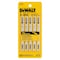 Dewalt 4" 6 TPI T-Shank Clean Cutting Wood Cutting Jig Saw Blade, PK5 DW3753H - alternate 3