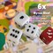House Fish Balloon Hyrax Game, Paper, cardboard, plastic, metal staples, wood pieces, dice, Green, Red, Blue, 12+ years HFBHX - alternate 7