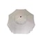 Living Accents Scalloped 9 ft. Tiltable Tan Patio Umbrella YQ102G31-SD - alternate 6
