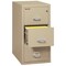 Fireking 20-13/16" W 3 Drawer File Cabinet, Parchment, Legal 3-2131-CPA - alternate 3