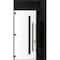 Vdomdoors Front Exterior Prehung Steel Door Ronex0144 Grey 96 Sidelight and Transom Window Sidelite Entry RONEX0144EXD-GRE-W36+14xH96+16-RH-I - alternate 1