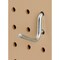 Unbranded 1-1/2'' Angled Pegboard Hook, 6-Count 216100 - alternate 6
