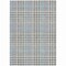 Homeroots 3' X 5' Gray Blue And Beige Plaid Washable Indoor Outdoor Area Rug 601482 - alternate 9