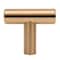Designperfect 1-9/16 Overall Length Cabinet T-Knob, Champagne Bronze/Gold DPA-T14KCBZ - alternate 5