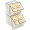 Azar Displays Two-Tier Clear Organizer, 2PK 556760-2PK - alternate 5