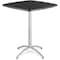Cafeworks Square Cafe/Breakroom Table, Graphite Granite - 42" Square x 29"H, 42" W, 42" L, 29" H, Graphite 65678 - alternate 1