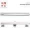 Hydroware Slot Linear Drain -Brushed, 24 Inches HYD-0033 - alternate 6