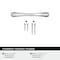 Amerock Vaile 3 inch (76mm) Center-to-Center Polished Chrome Cabinet Pull, 25PK 25VMP3723026 - alternate 4