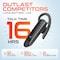 Delton Noise Canceling Bluetooth Computer Headset/Headphone, Black 22X - alternate 9