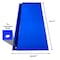 American Hawk Industrial Automotive Transmission Table With Shelf - Blue, Shop Table with Liquid Runoff Tray WDT-1K-BLU - alternate 4