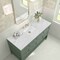 James Martin Vanities Breckenridge 60 in. Single Vanity, Smokey Celadon, w/ 3 CM Ethereal Noctis Quartz Top 330-V60S-SC-3ENC - alternate 6