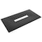 Anzzi 59 in. x 32 in. Barrier-Free ShowerBase in Black with Center Drain, SMC Construction, Slip-Resistant SB-AZ408C-BL - alternate 1