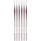 Da Vinci COLLEGE Student Brush, Synthetic, Acrylic & Oil, Round, Series 8730, Size 0, 6PK VA-8730_0 - alternate 1