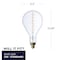 Bulbrite 40W Equivalent Amber Light PS52 Dimmable LED Grand Filament Pear Shaped Nostalgic Light Bulb 776300 - alternate 6