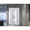 Vdomdoors Front Exterior Prehung FiberGlass Door Frosted Glass / Manux 8312 White Silk / Sidelight Exterior W MANUX8312EXD-WS-W36+16 x H80-RH - alternate 6
