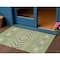 Homeroots 3' X 5' Green Taupe And Ivory Southwestern Washable Indoor Outdoor Area Rug 613897 - alternate 1