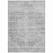 Homeroots 5' X 8' Gray And Ivory Oriental Washable Indoor Outdoor Area Rug 605116 - alternate 8