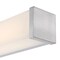 Westinghouse Dermot 1-Light 25W LED Indoor Wall Fixture, Color Temp Selection, Brushed Nickel, Frosted Acrylic 6135000 - alternate 5