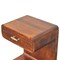 Homeroots 22" Chestnut Solid Wood One Drawer Nightstand With Floor Shelf 651537 - alternate 9