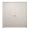 Sartodoors Sliding Closet Double Bi-fold Doors 96 x 96 inches, Ego 5005 Painted White Oak, Sturdy Tracks Mold EGO5005DBF-PWO-96x96 (4* 24x96) - alternate 1