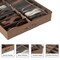 Everyday Home Under Bed Shoe Storage  Set of 2 Shoe Organizers with Clear Plastic Zippered Cover SH-BUND158 - alternate 5