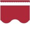 Teacher Created Resources Cranberry Red Scalloped Border Trim, 35 Feet Per Pack, 6PK TCR9242 - alternate 4