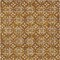 Homeroots 5' X 8' Copper And Beige Floral Washable Indoor Outdoor Area Rug 595980 - alternate 9