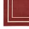 Homeroots 4' X 6' Brick Red And Ivory Indoor Outdoor Area Rug 545495 - alternate 9