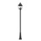 Z-Lite Raphael Sand Black 3 Light Outdoor Post Mounted Fixture 5029PHBR-519P-BK - alternate 7