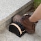 Gardenised Heavy-Duty Metal and Wooden Base Shoe Cleaner and Boot Scraper, Portable or QI004728 - alternate 10