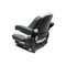 Uni Pro 138 Mechanical Suspension Seat | Black/Silver Vinyl with Orange Piping 8797 - alternate 17