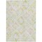 Homeroots 9' X 12' Pink Green And Beige Geometric Washable Indoor Outdoor Area Rug 603482 - alternate 9