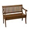 Homeroots 42in Dark Brown Solid Wood Storage Bench With Flip Top 733250 - alternate 7
